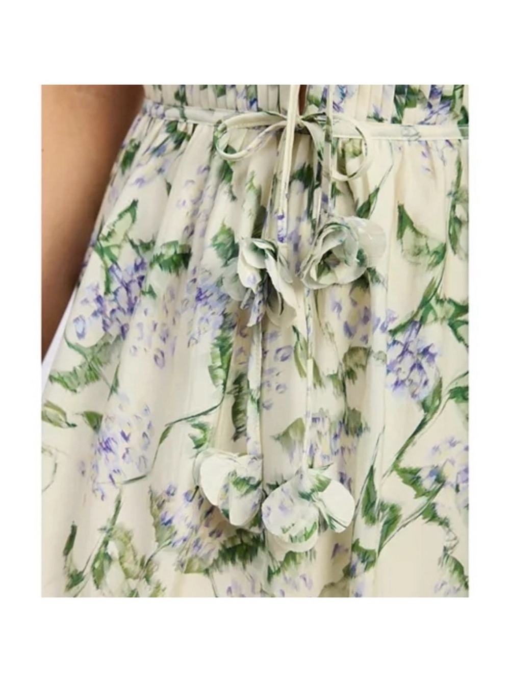 En Saison Charleston Floral Tie-Shoulder Mini Dress - Size XS - Picture 4 of 13